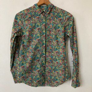 J. Crew Perfect Shirt in Liberty Floral
